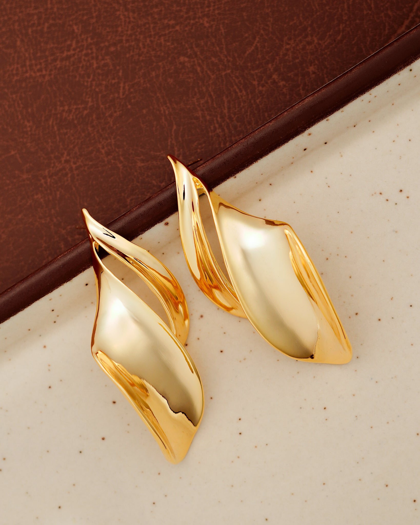 Lume 22K Gold Plated Earrings