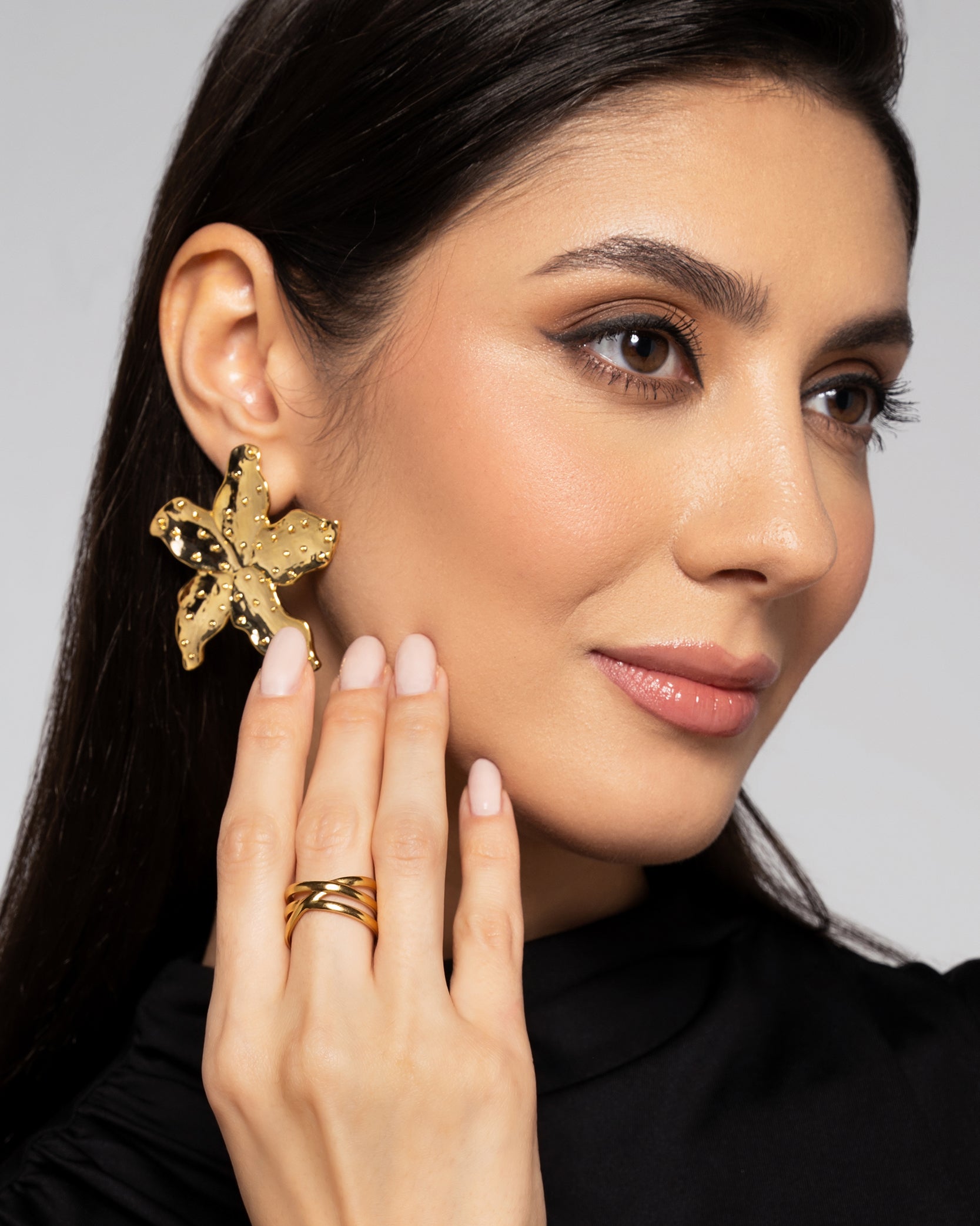 Infinity 18K Gold Plated Ring
