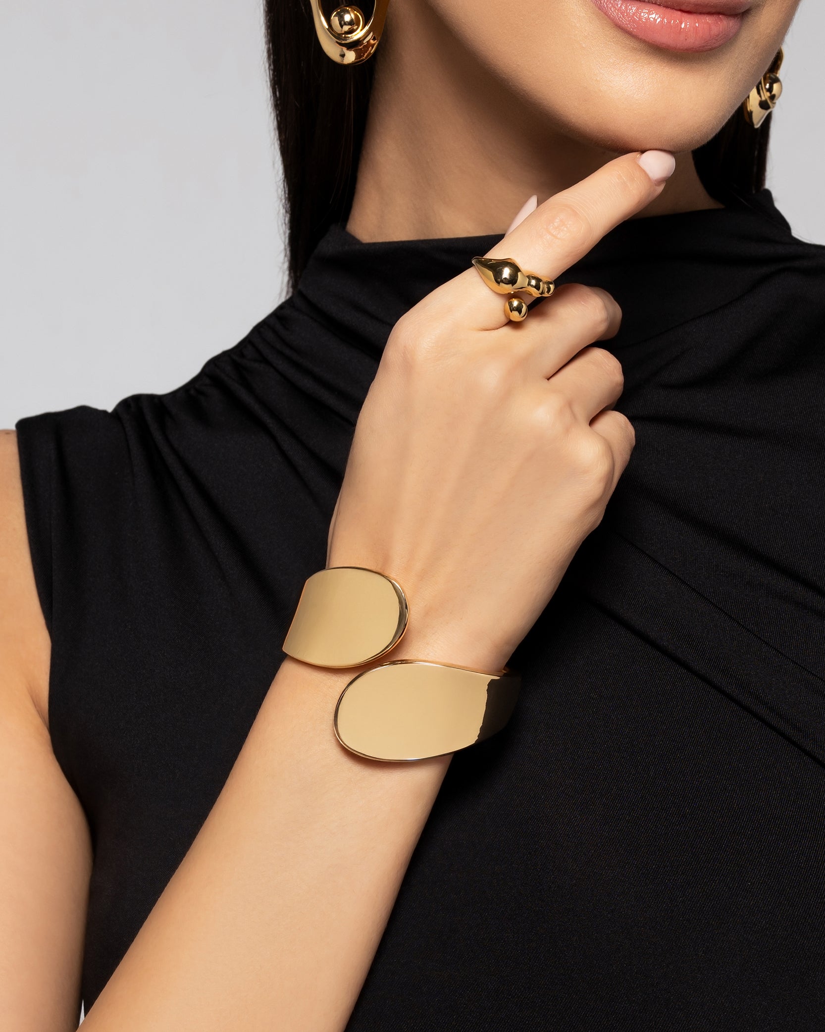 Lustra 18K Gold Plated Bracelet