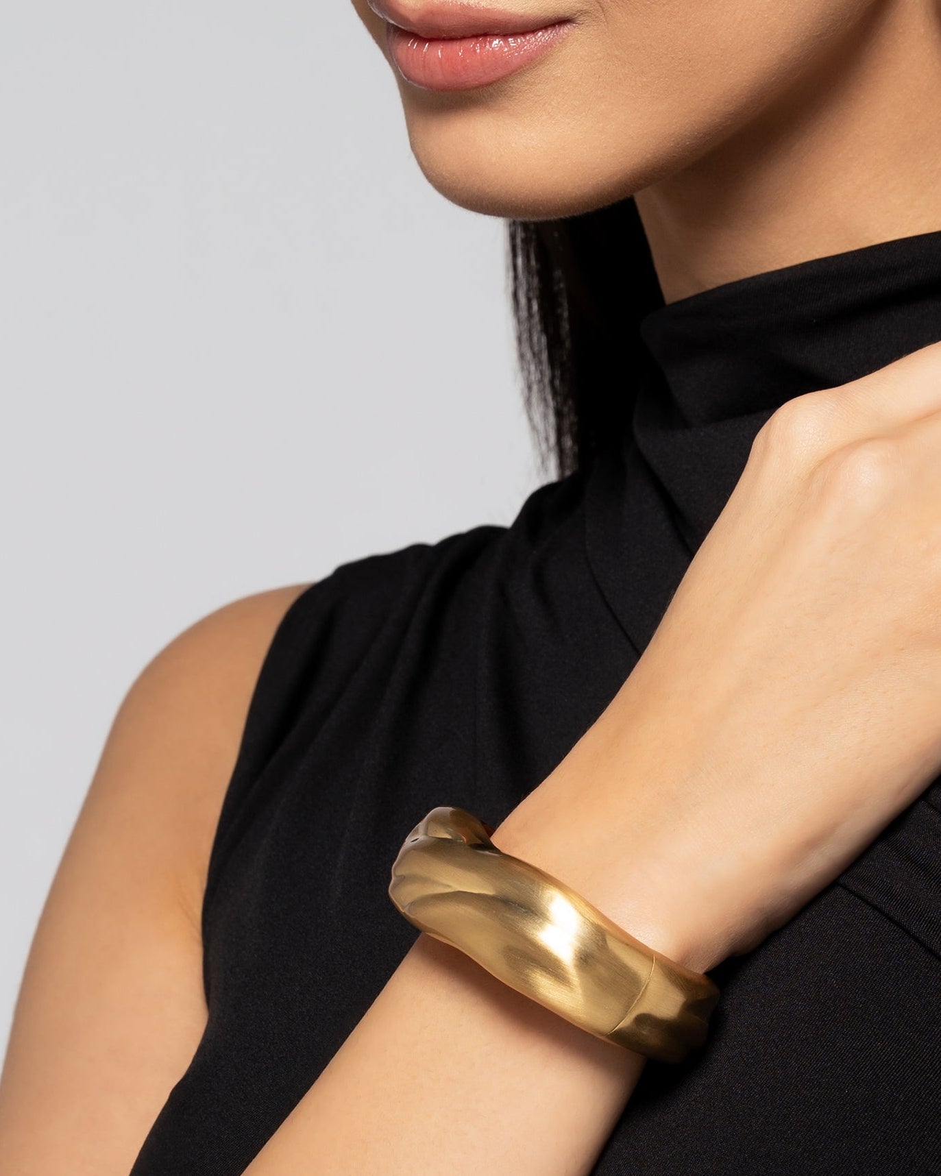 Molten Flow 18K Gold Plated Bracelet