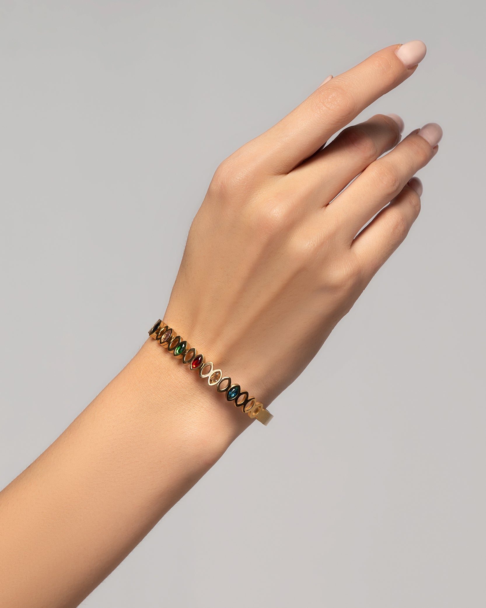 Aurora Bloom 18K Gold Plated Bracelet