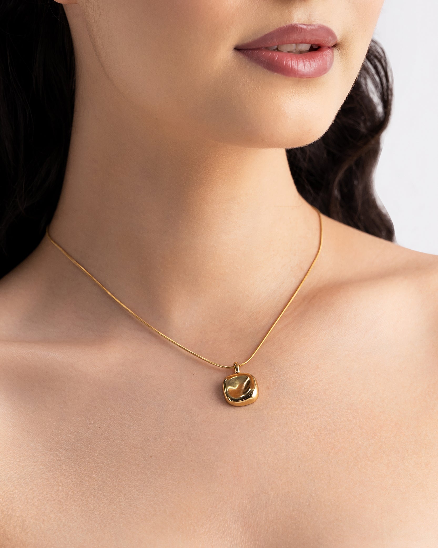 Echo Melt 18K Gold Plated Necklace