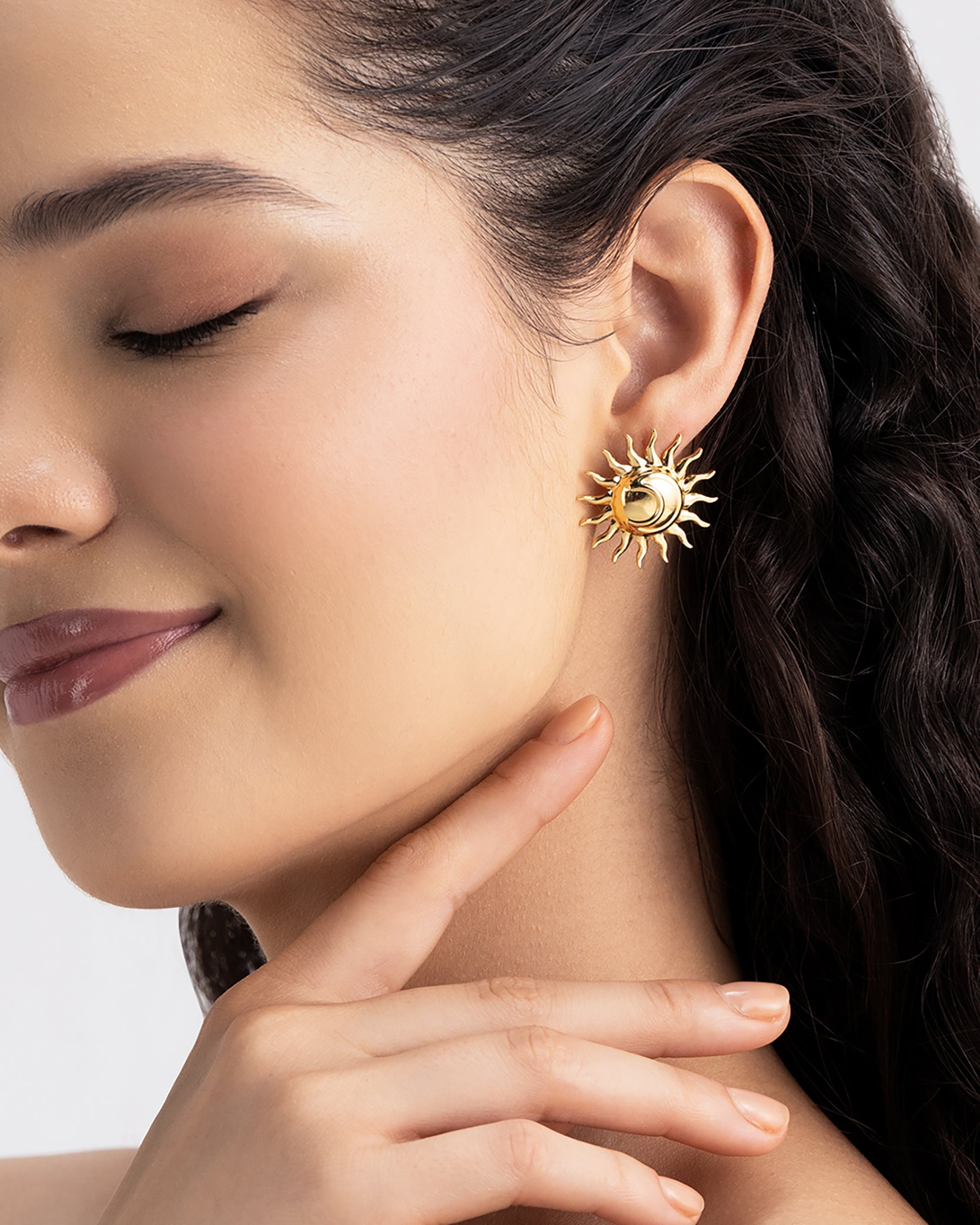 Solara 18K Gold Plated Earrings