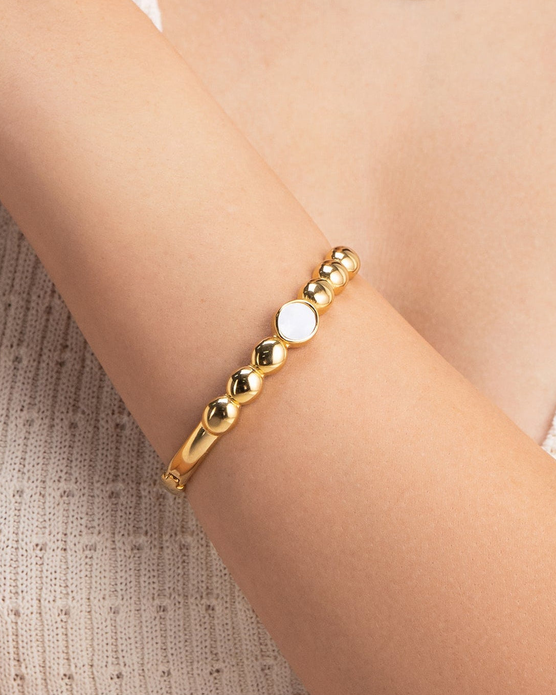 Moonlight Mirage 18K Gold Plated Bracelet