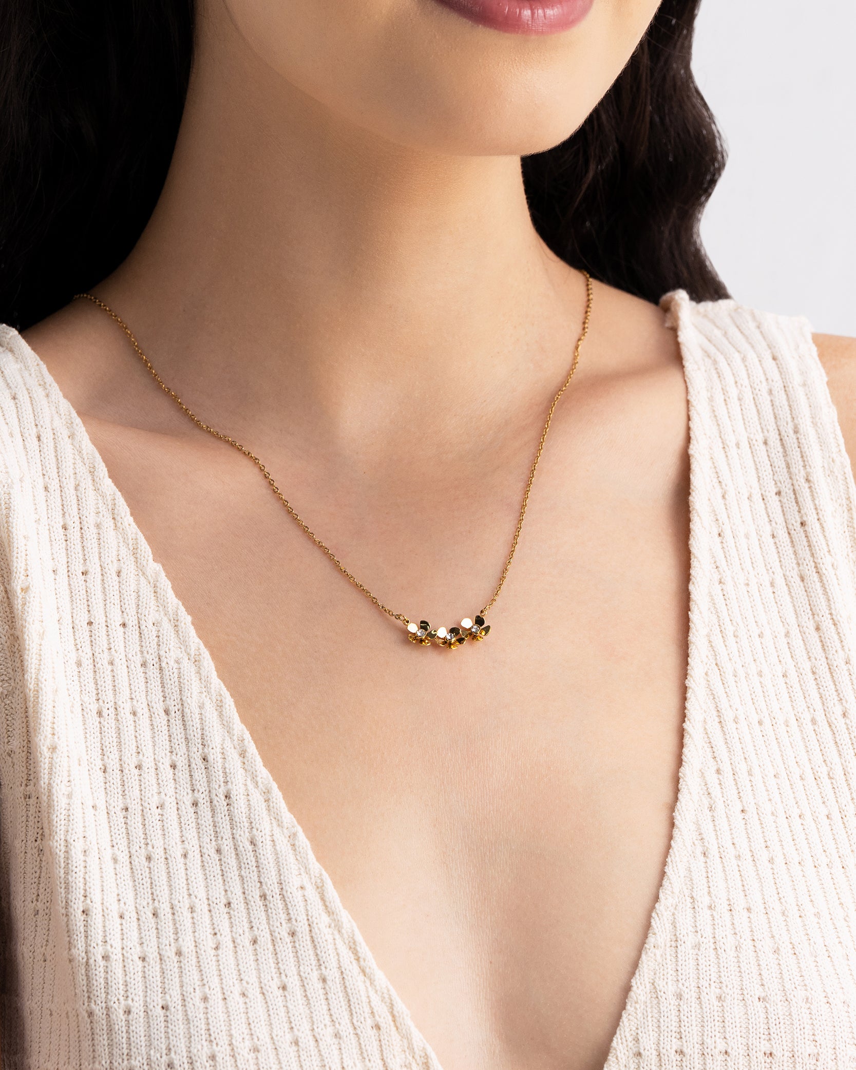 Fiorin 18K Gold Plated Necklace
