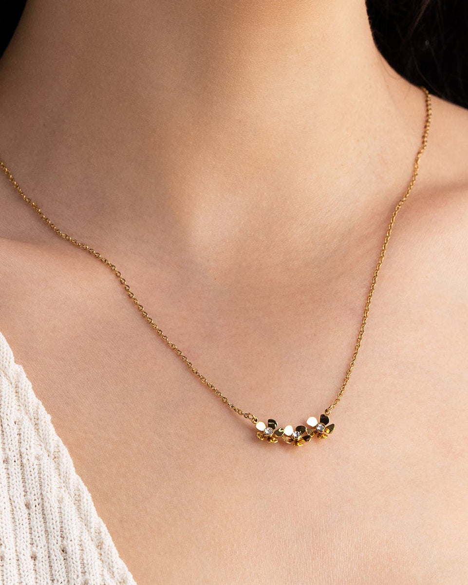 Fiorin 18K Gold Plated Necklace