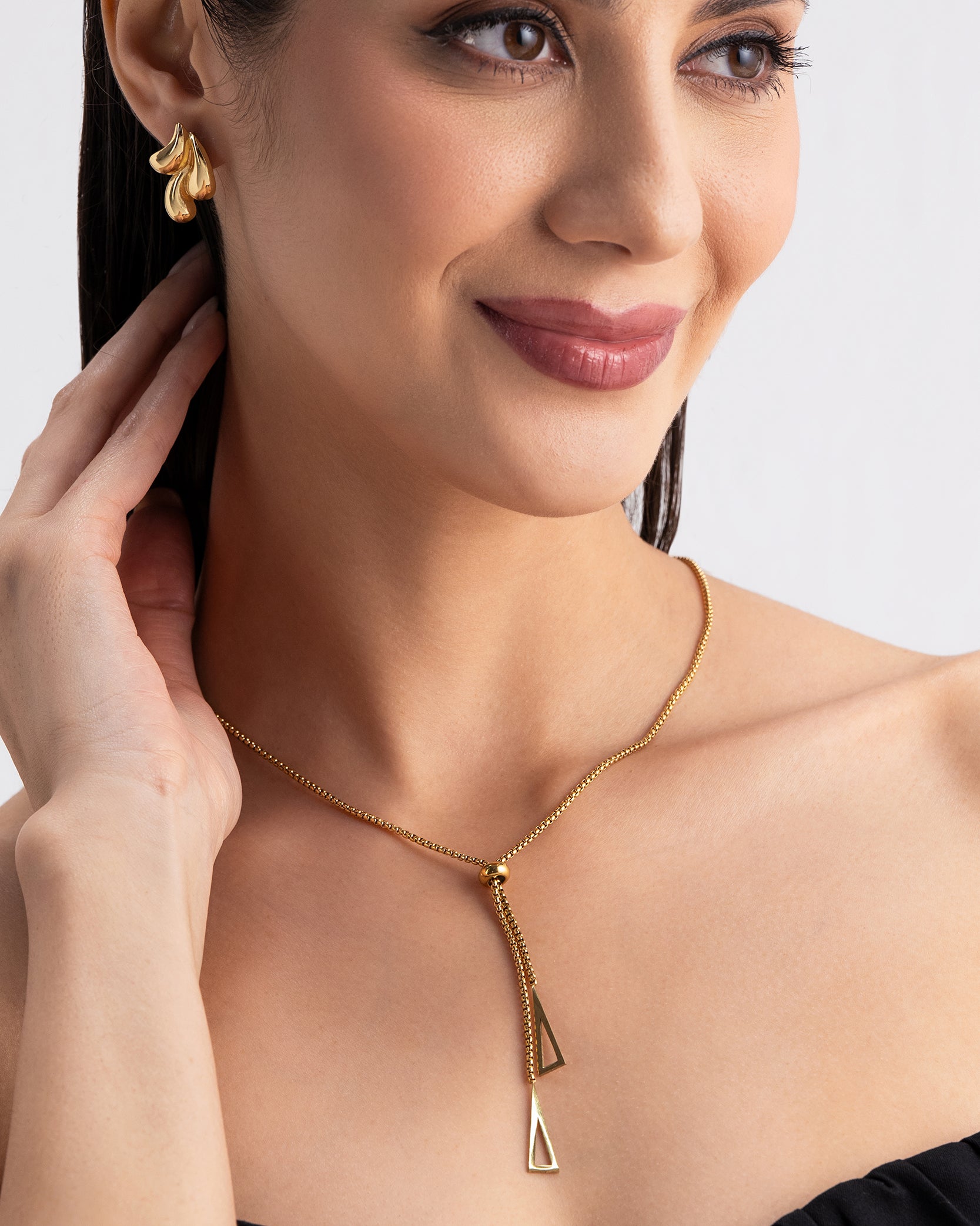Dew Light 18K Gold Plated Earrings