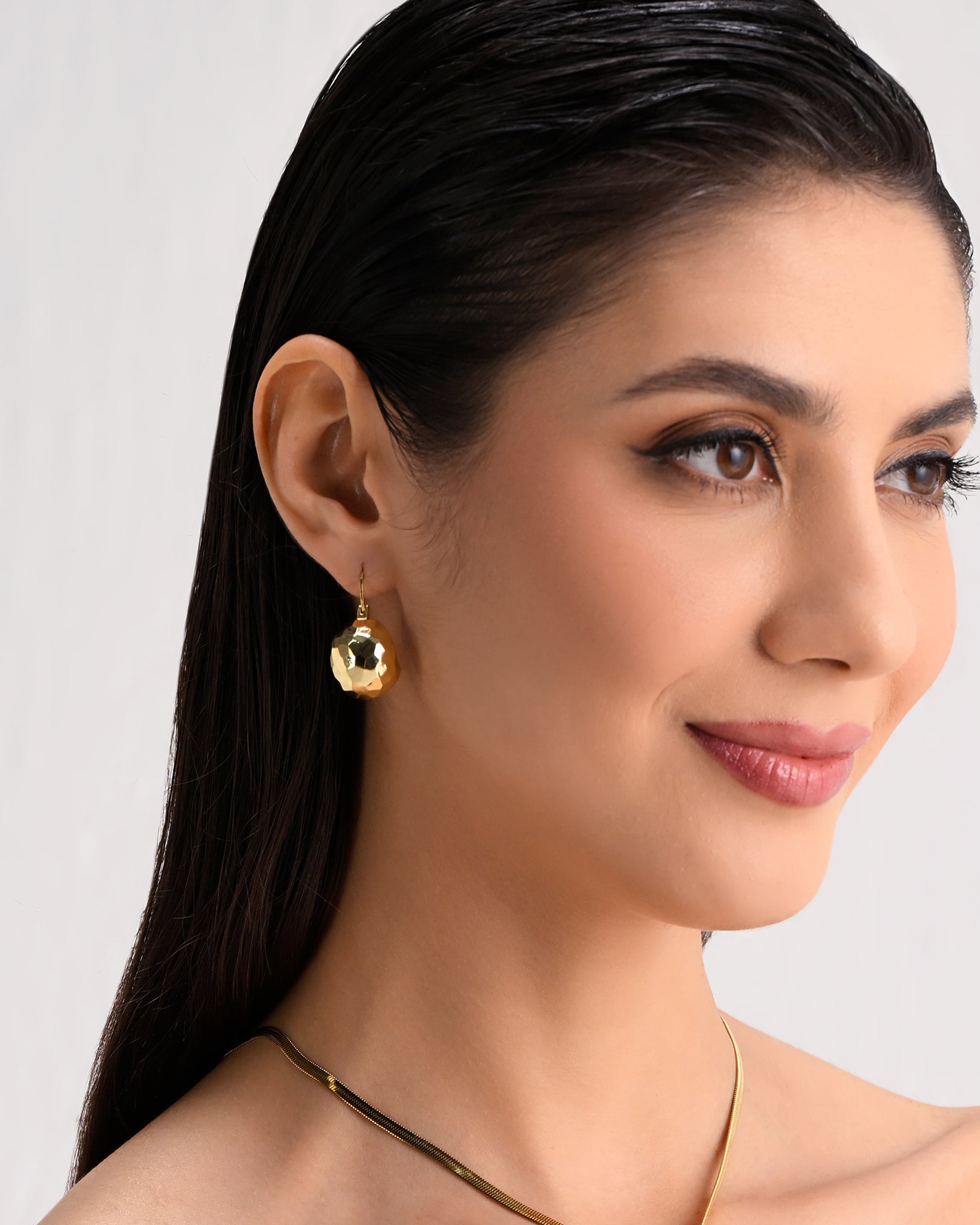Toscana Gleam 18K Gold Plated Earrings