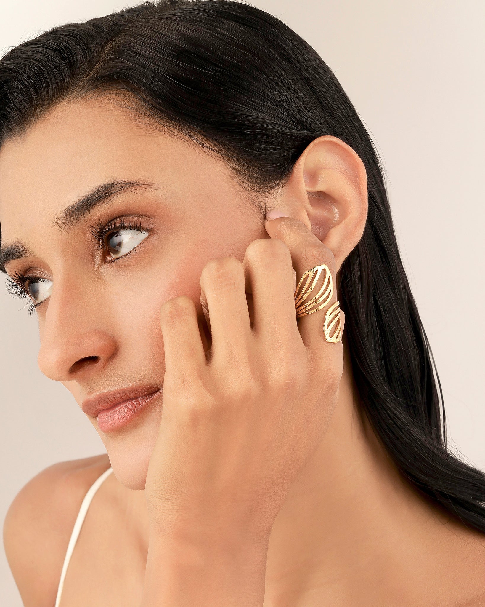 Eterna 18K Gold Plated Ring